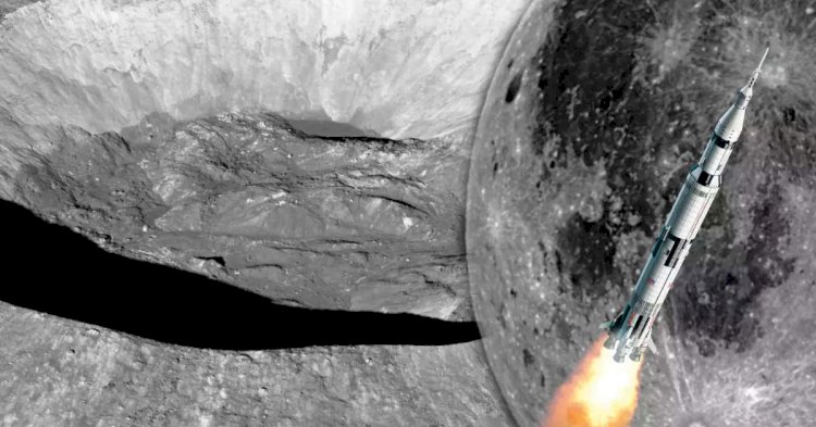 चांद पर रहस्यमय रॉकेट क्रैश, एक टक्कर से बने दो गड्ढे, वैज्ञानिक हैरान